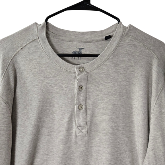 Raffi The Derek Henley Shirt Oat Cream - Picture 6 of 13